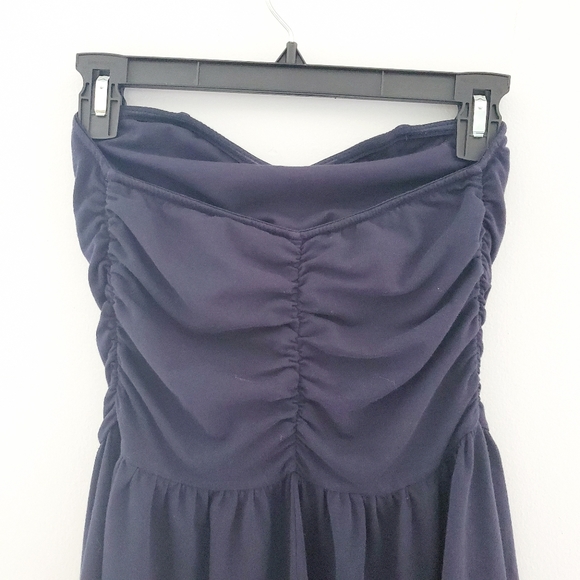 Victoria's Secret bra tops blue strapless dress - Picture 4 of 9